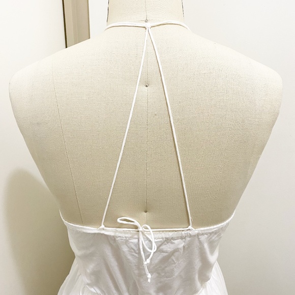 Forever 21 Cute Full Cotton Lace Dress White S - Picture 12 of 12